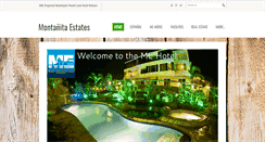 Desktop Screenshot of montanitaestates.com